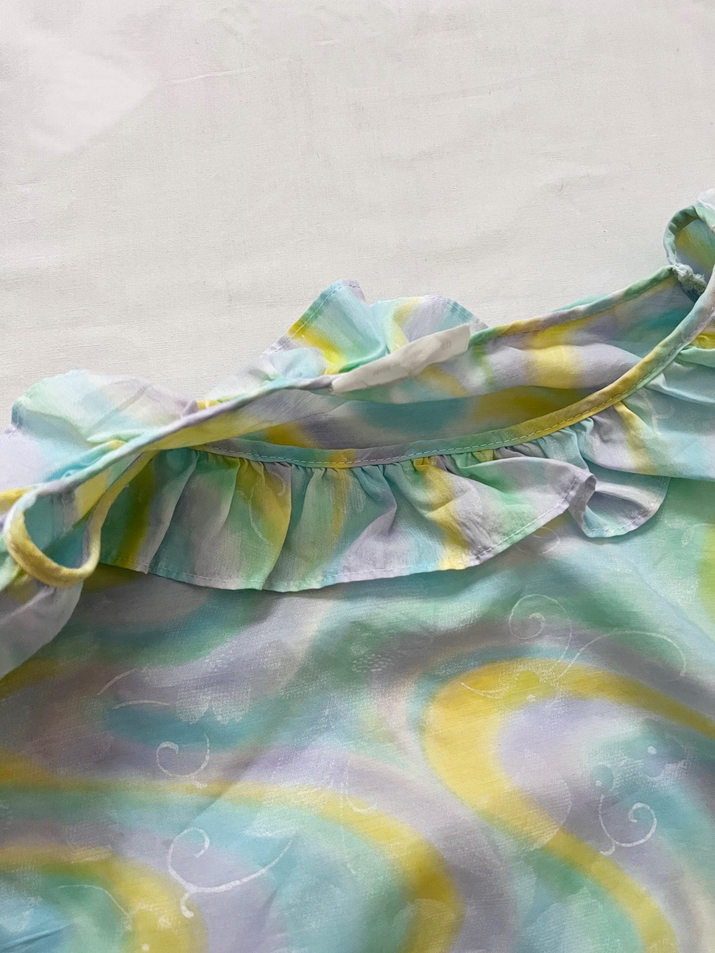 60s pastel night gown, Size L
