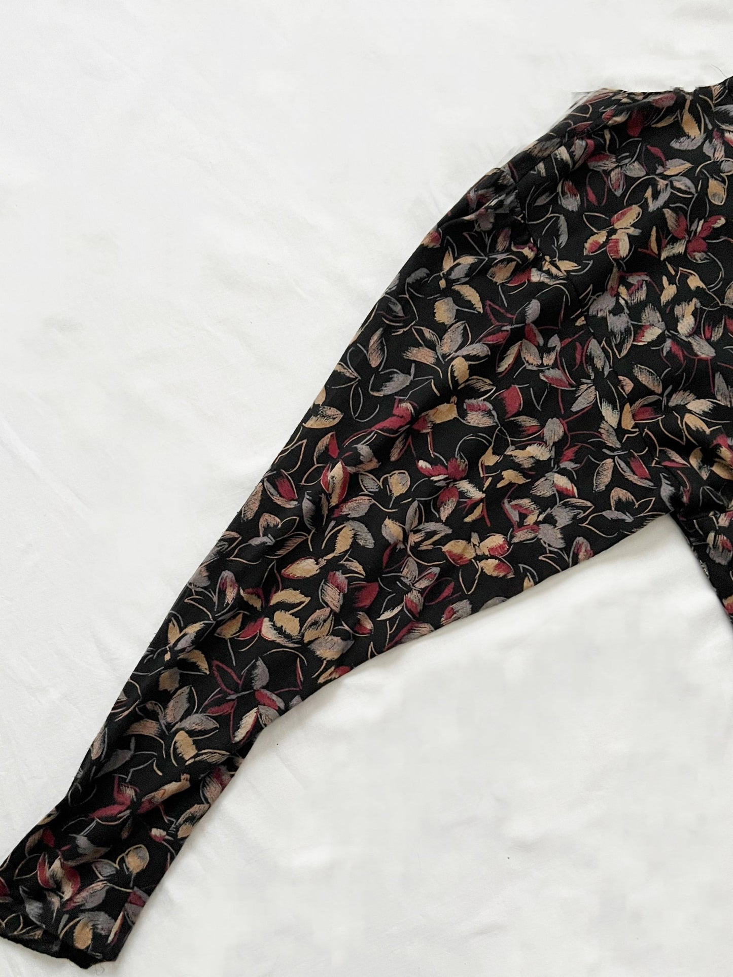 Dark flower dress, Size S