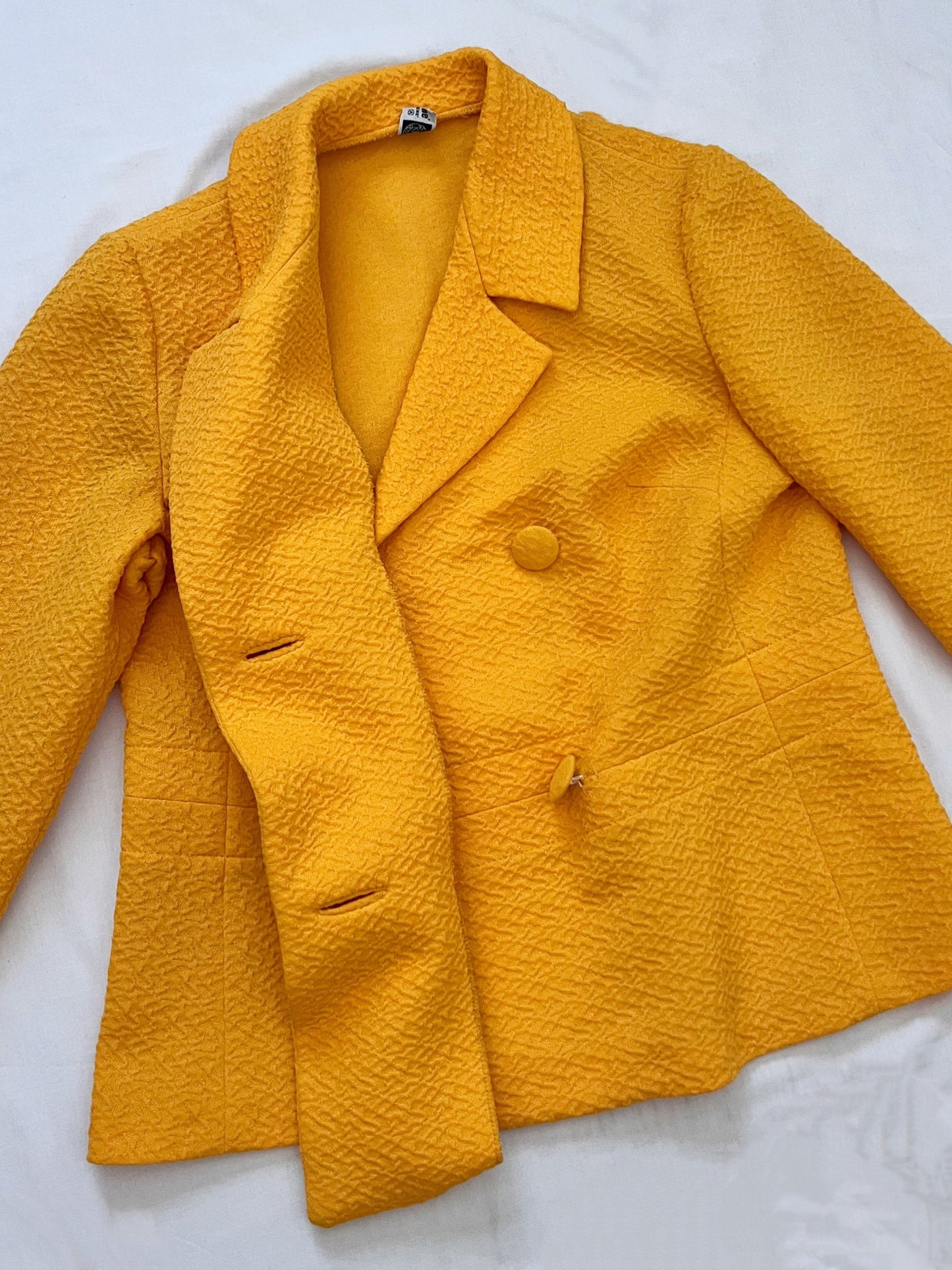 60s mustard yellow jacket, Size L