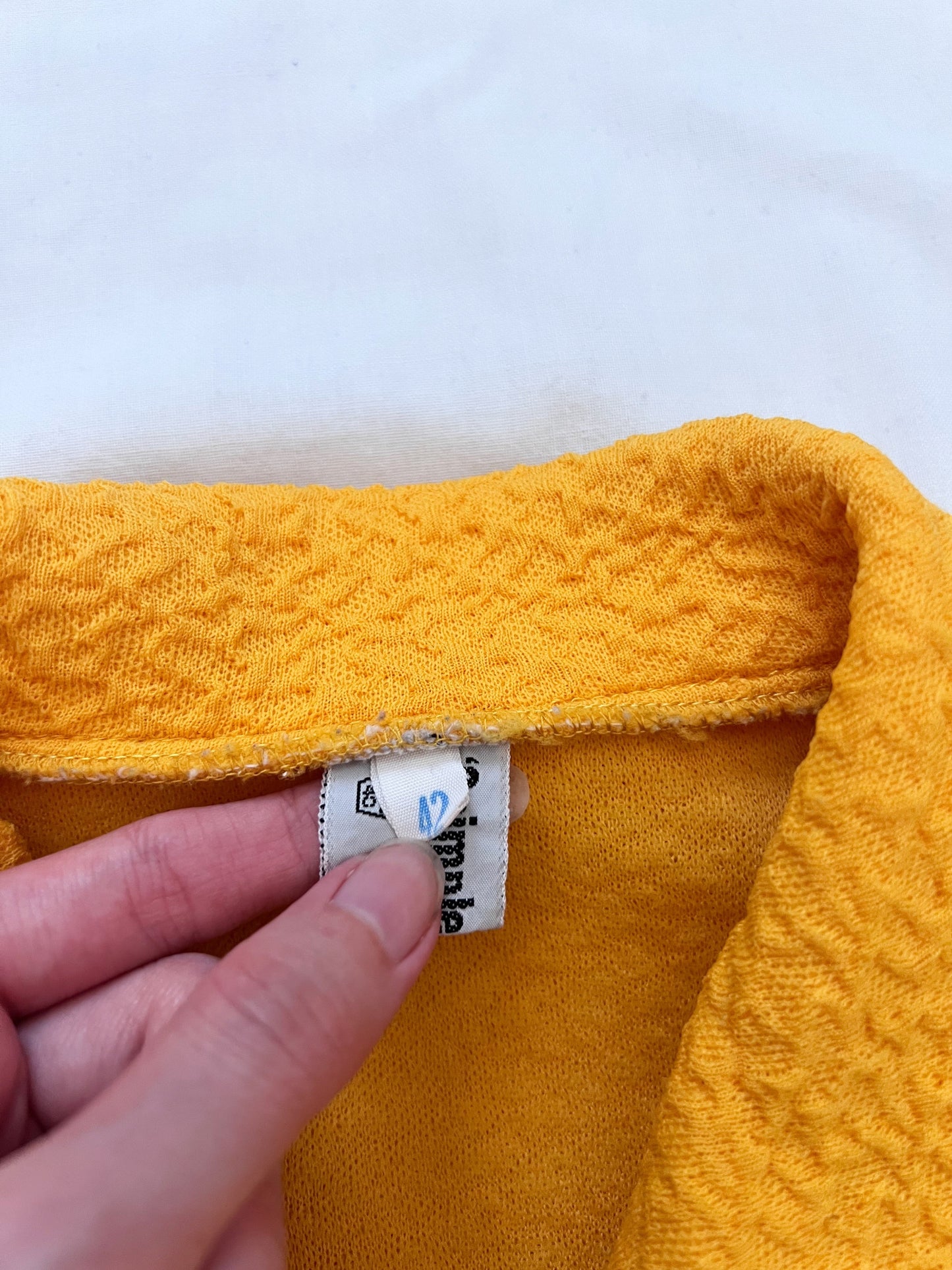 60s mustard yellow jacket, Size L