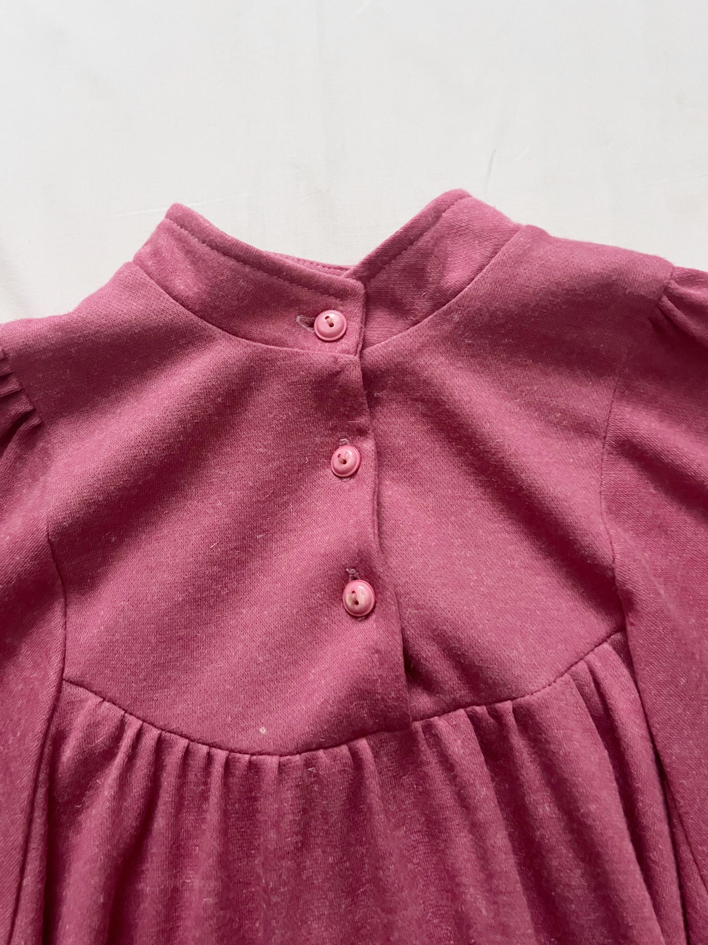 70s/80s pink dress, Size S-M
