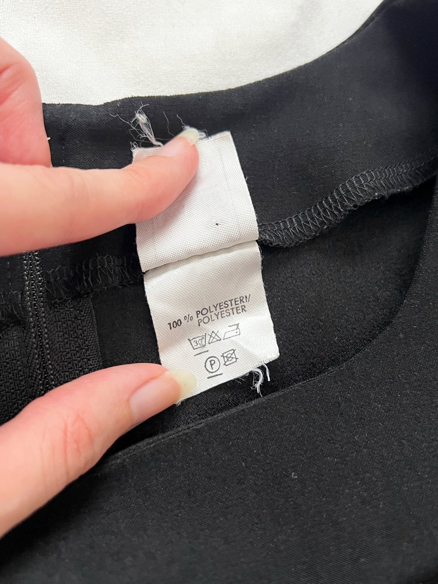 Black 80s dress, Size M