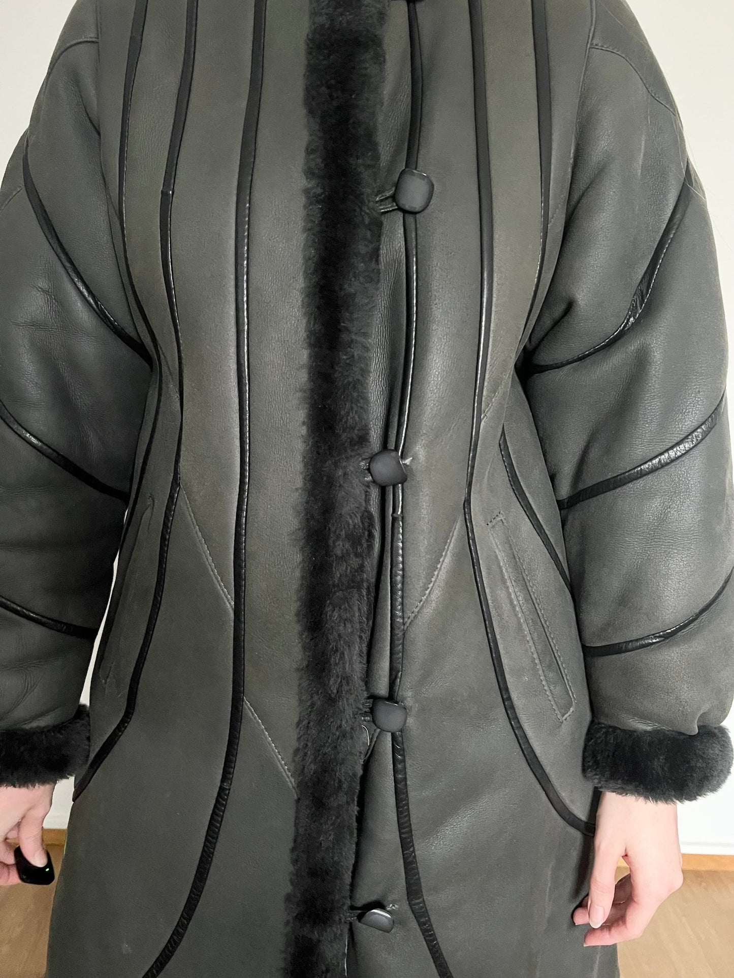 70s winter coat, Size S-M