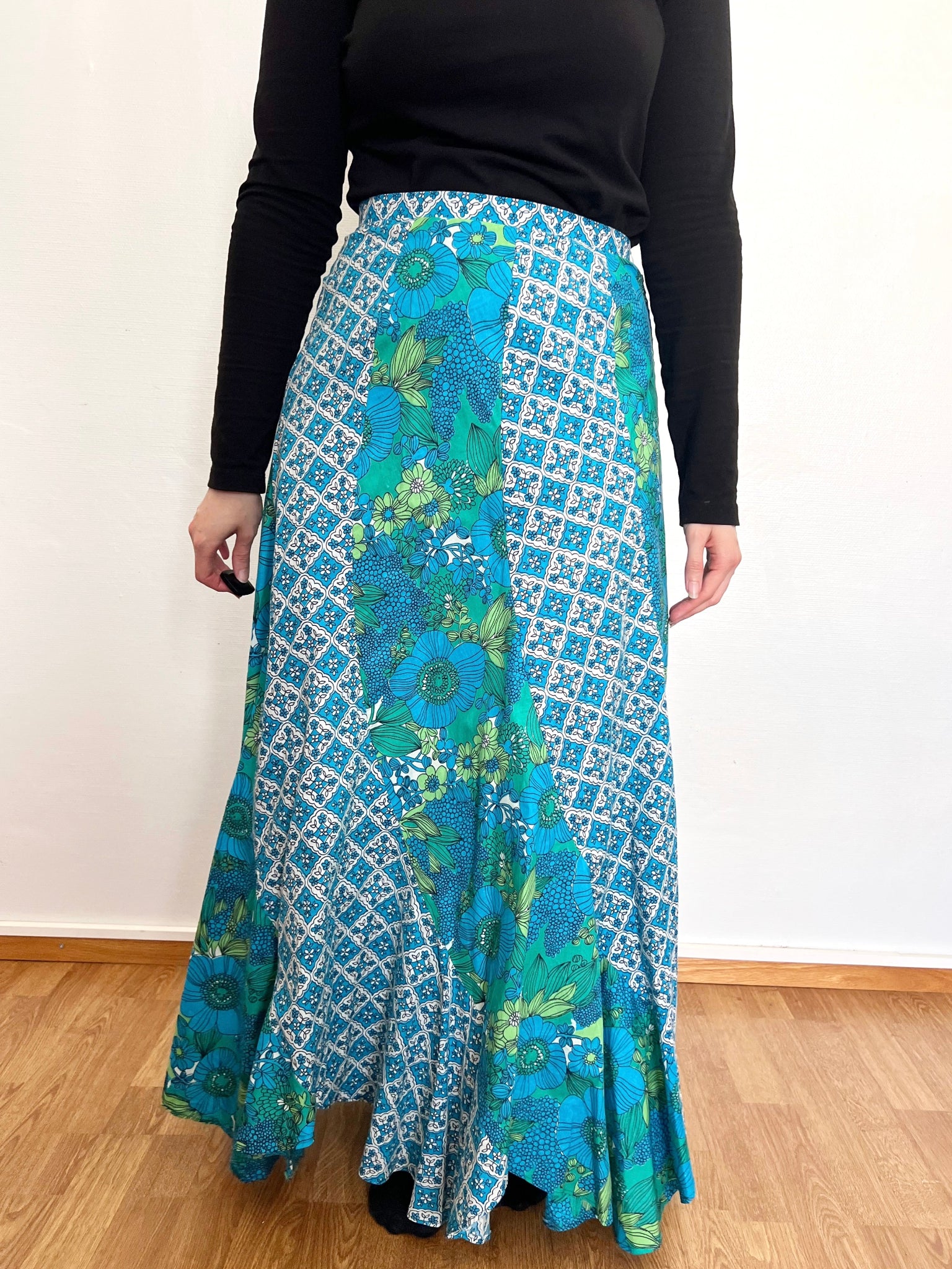 60s/70s patchwork skirt, Size S – Isolde Vintage