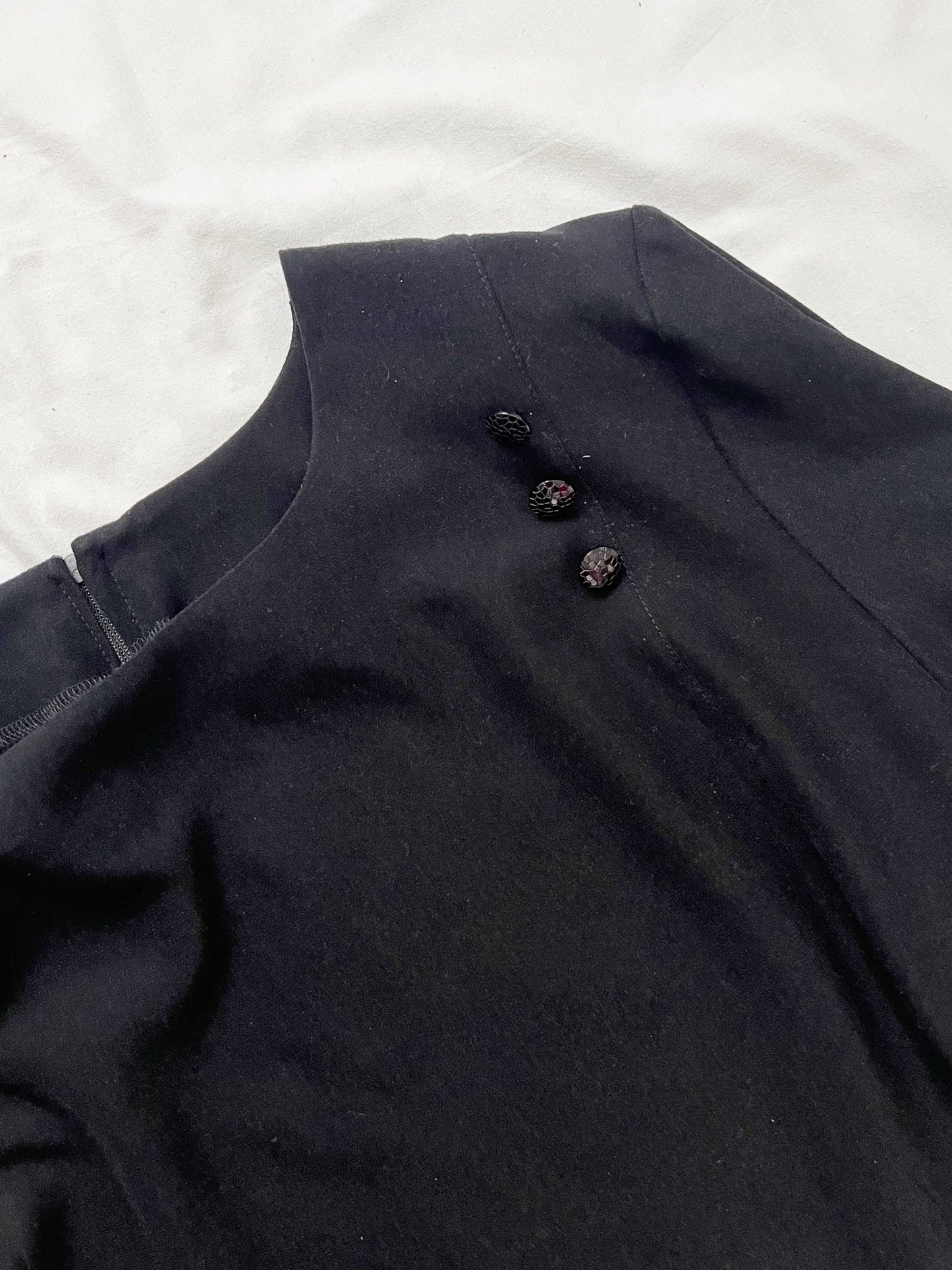 Black 80s dress, Size M