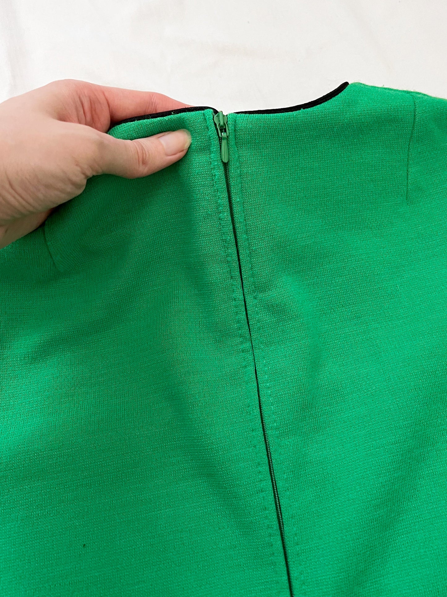 60s green dress, Size M