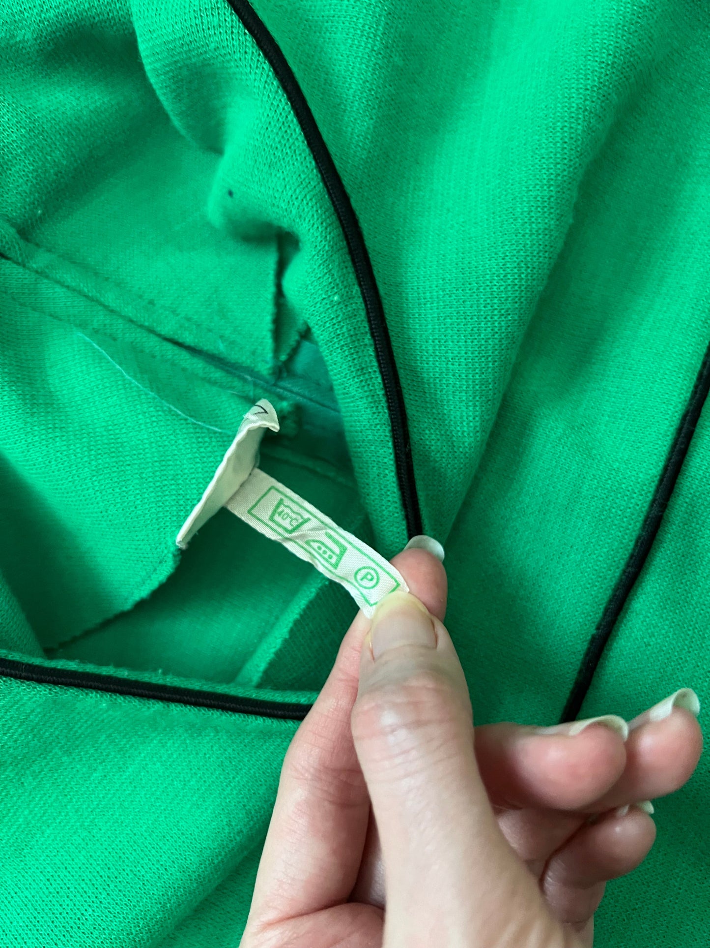 60s green dress, Size M