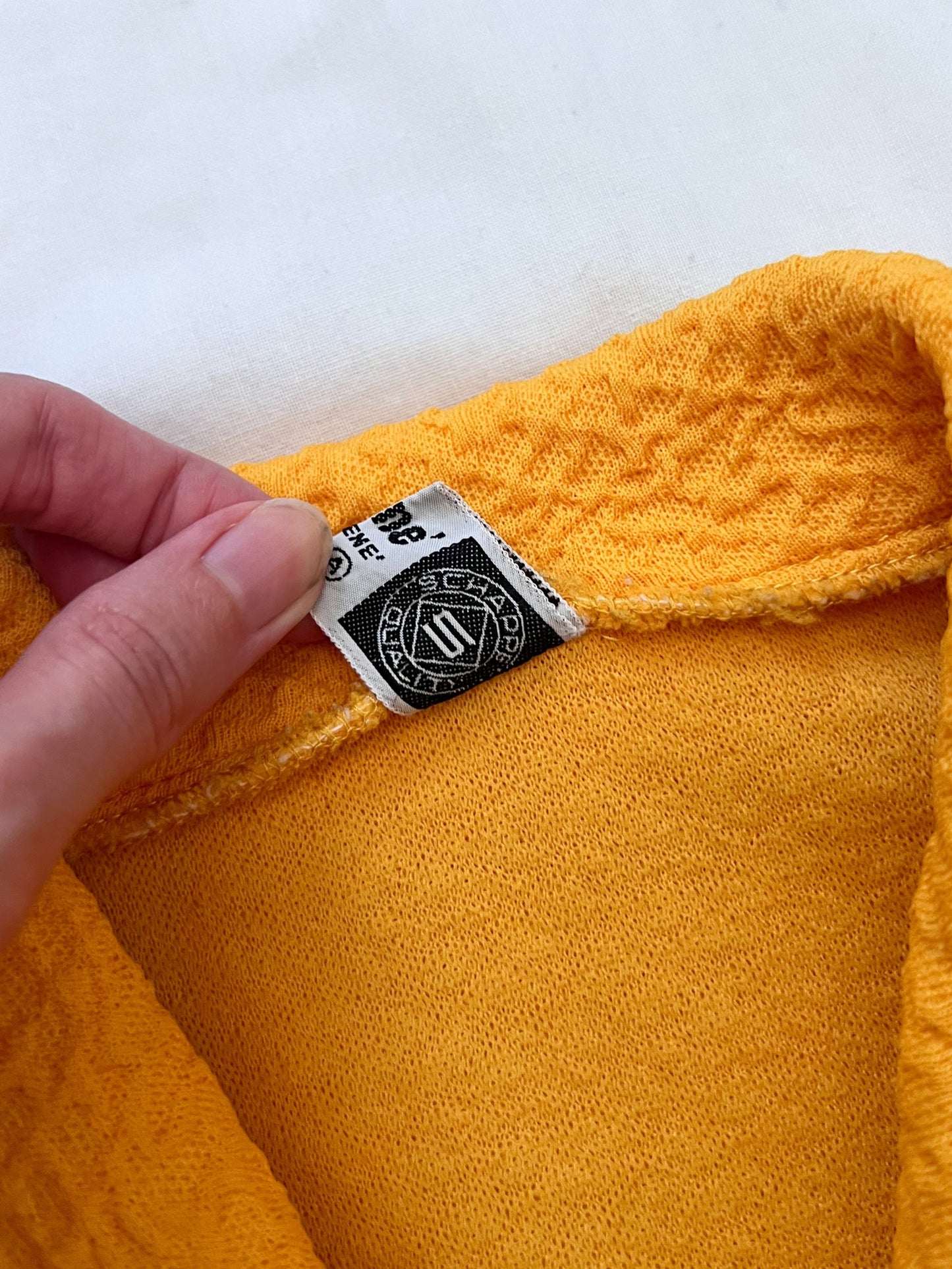 60s mustard yellow jacket, Size L