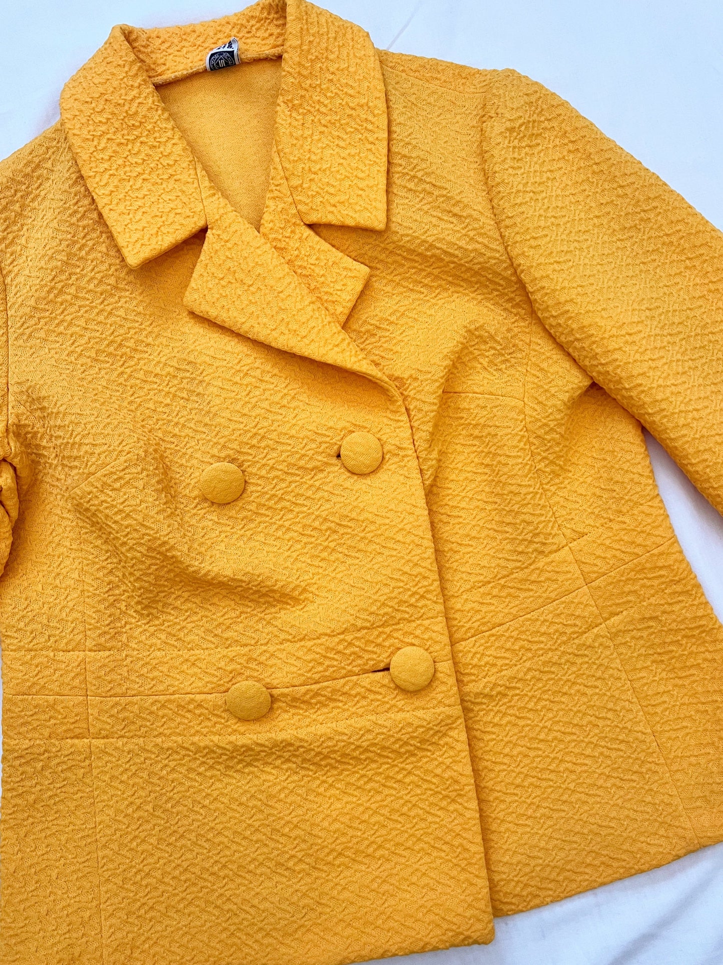 60s mustard yellow jacket, Size L