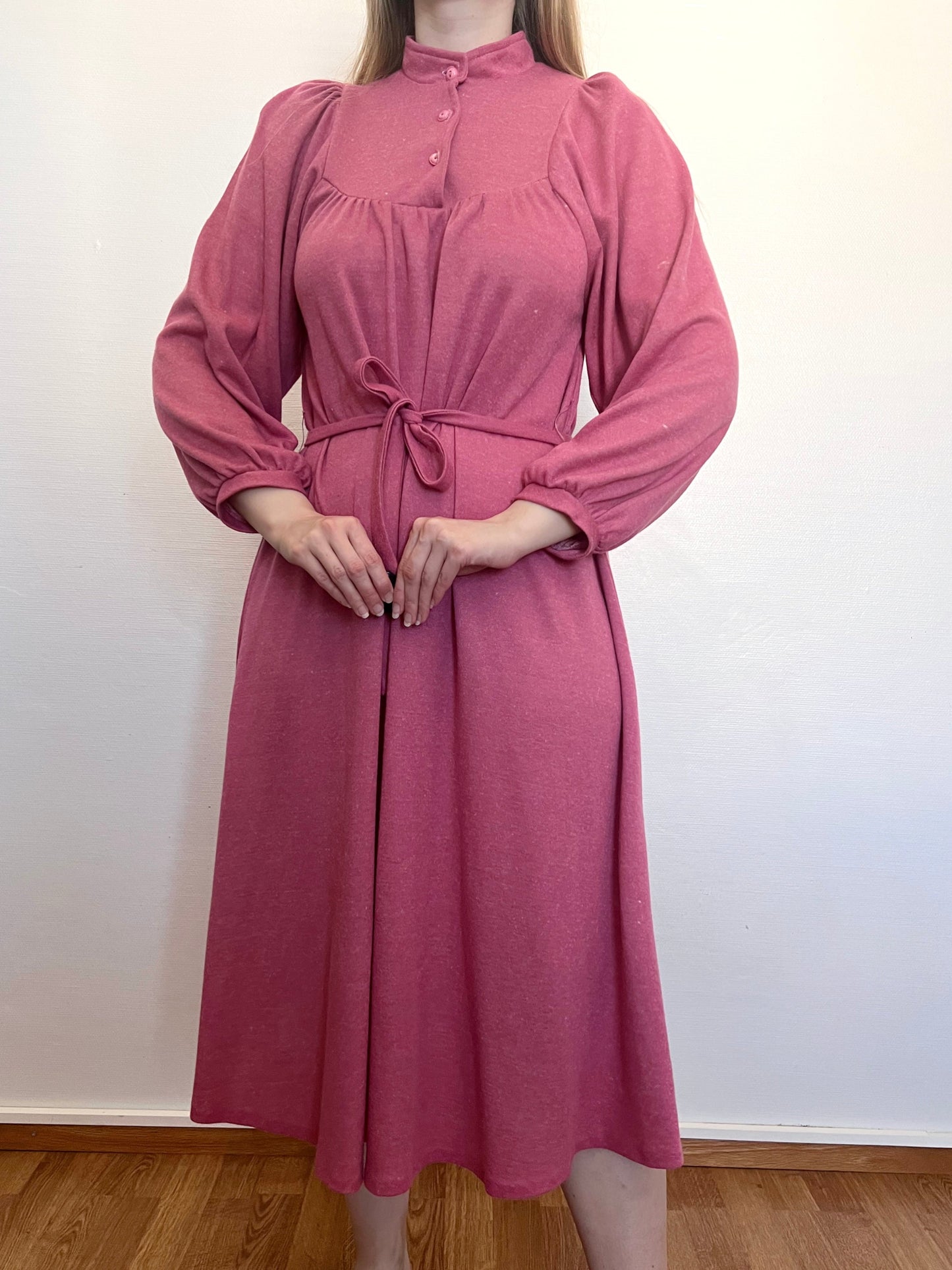 70s/80s pink dress, Size S-M