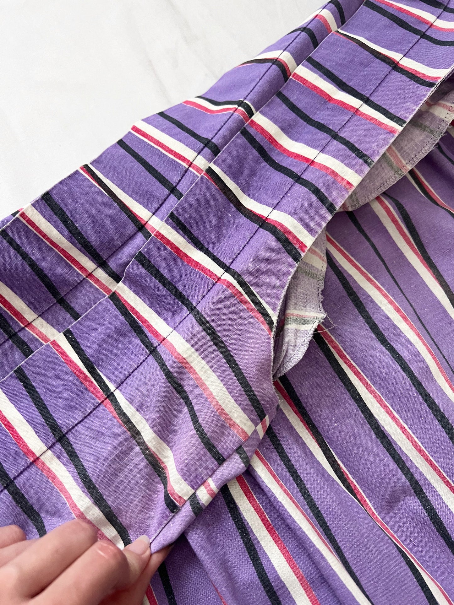 1974 purple Marimekko Filippa dress, Size S-L