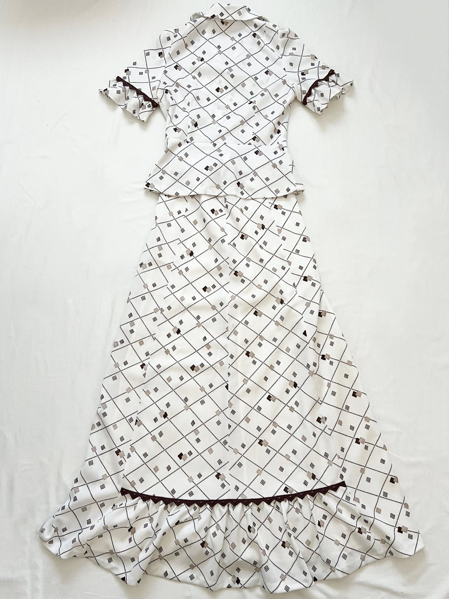T-shirt and maxi skirt set, Size XS