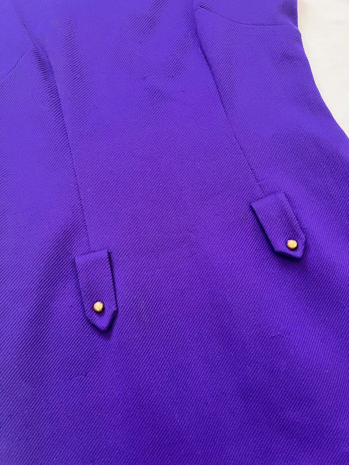 60s purple dress, Size M