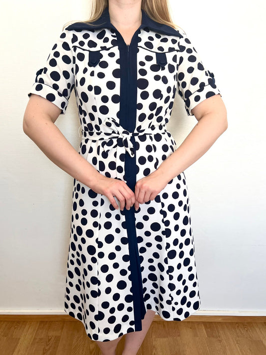 Polka dot dress, Size S-M