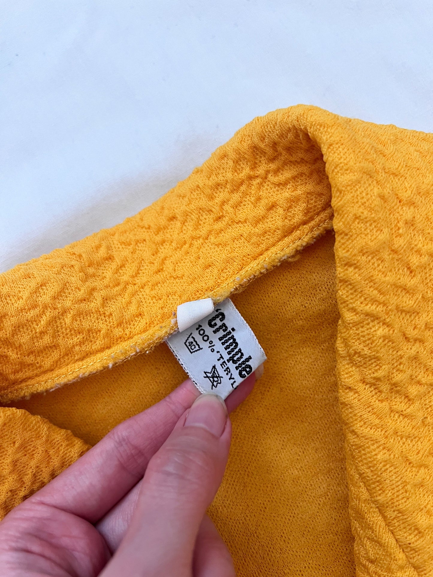 60s mustard yellow jacket, Size L