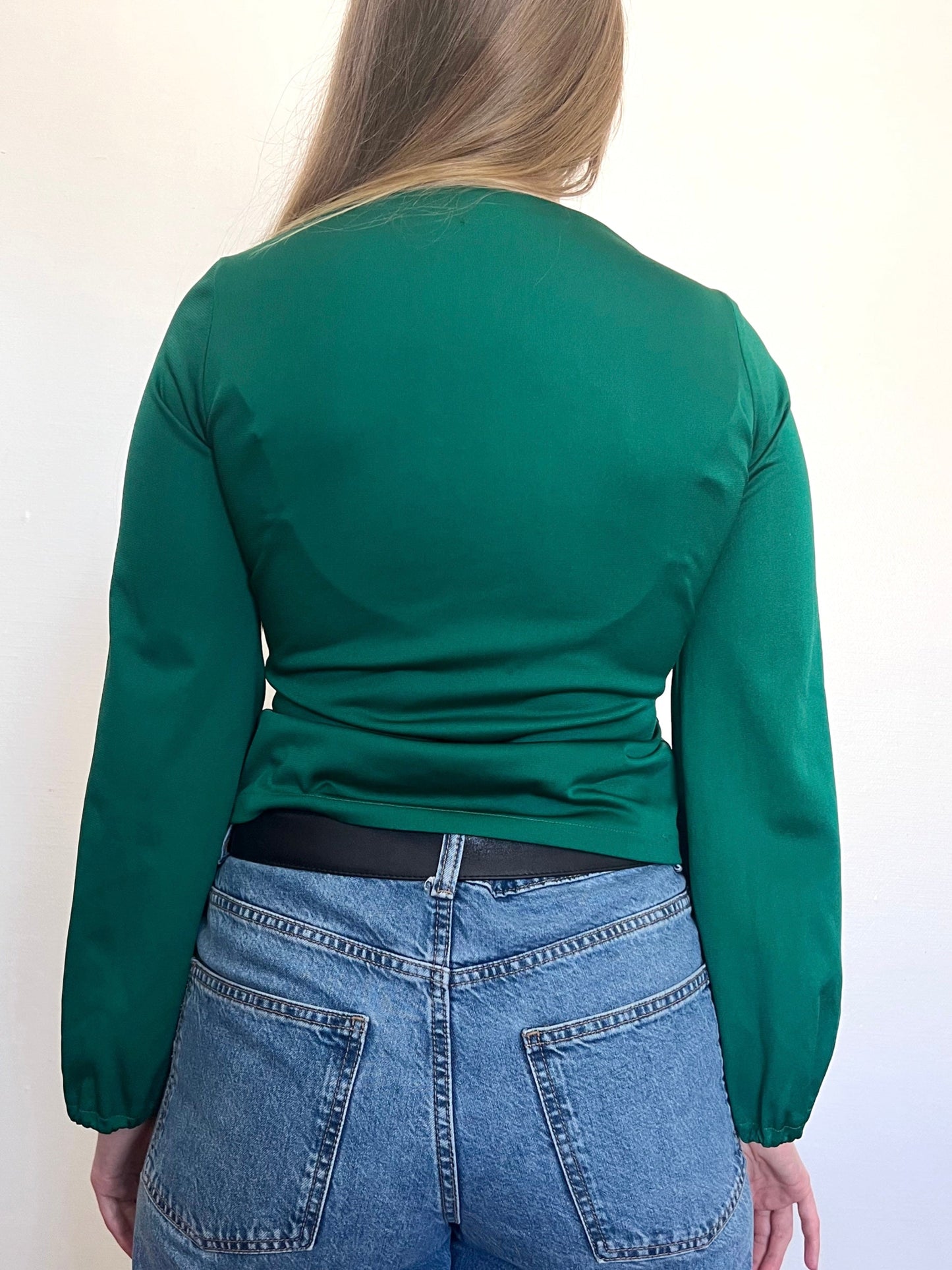 70s green top, Size XS-S