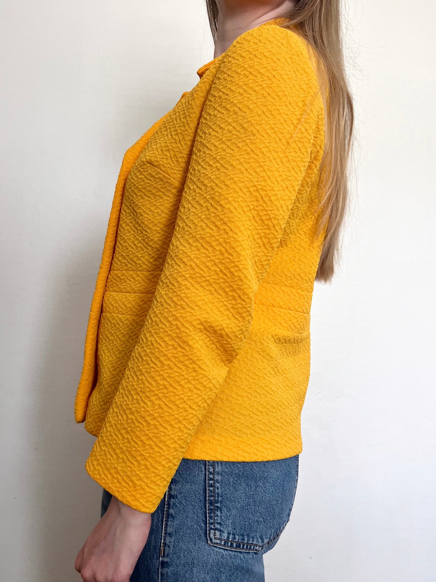60s mustard yellow jacket, Size L