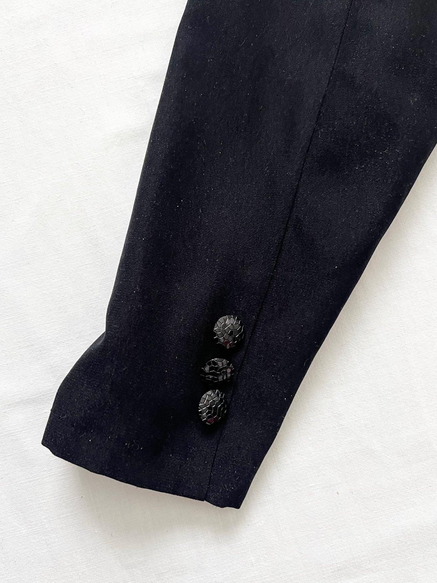 Black 80s dress, Size M