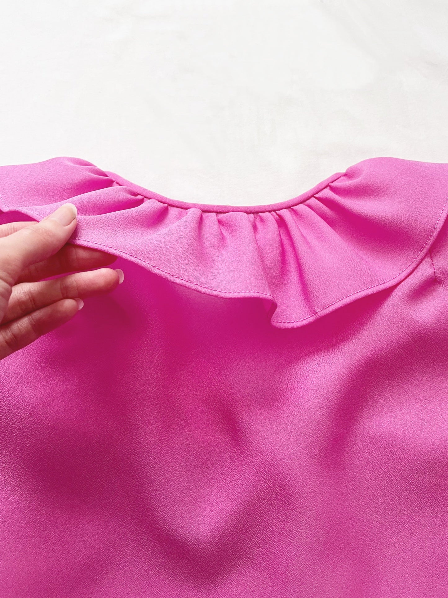 70s pink blouse, Size M