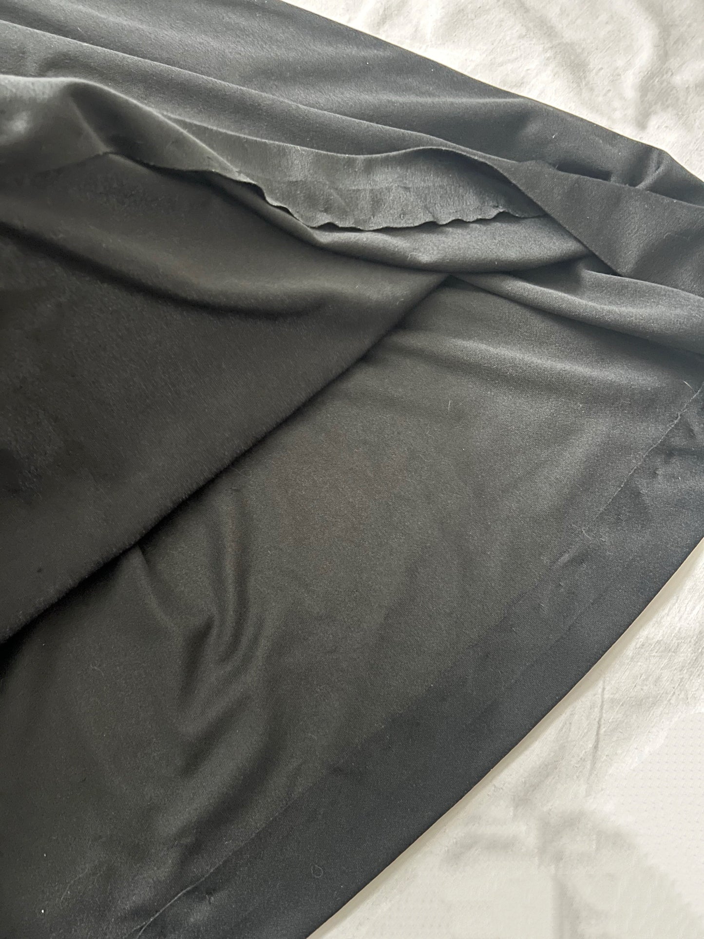 70s black prairie dress, Size M-L