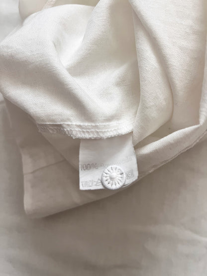 80s/90s flower market stall embroidery blouse, Size M
