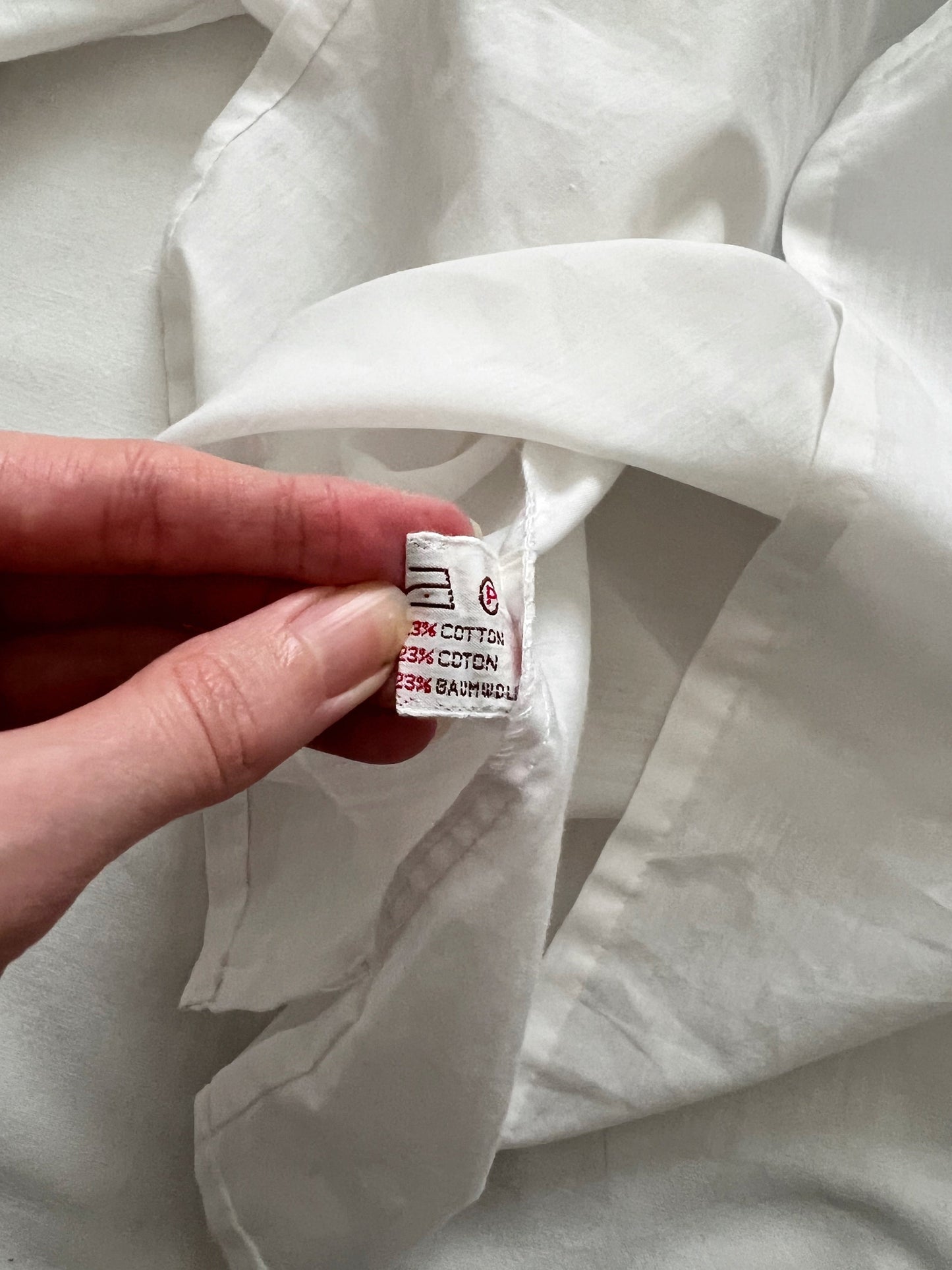 70s blue embroidery blouse, Size M-L