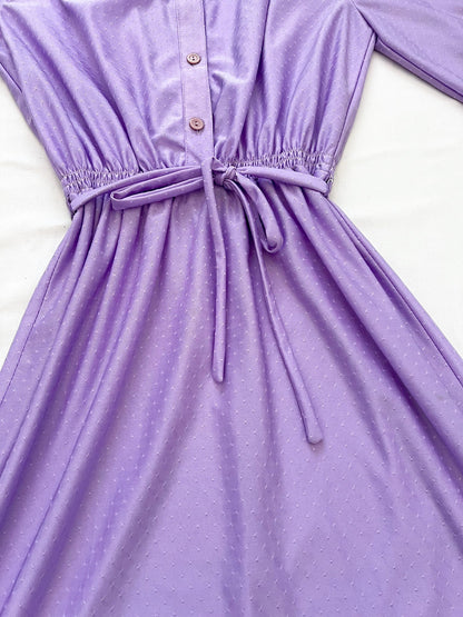 Purple vintage H&M dress, Size S