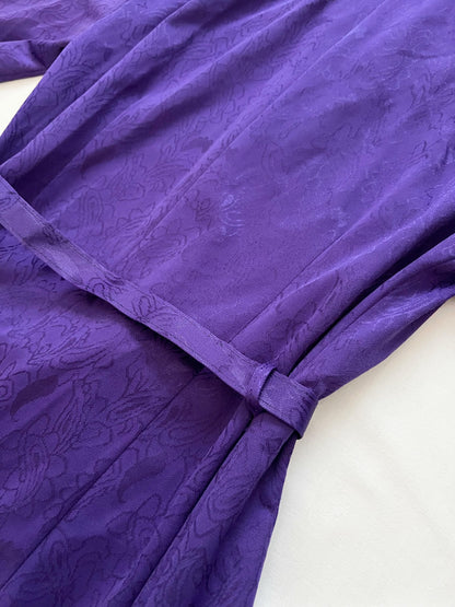 Purple 80s dress, Size S-M