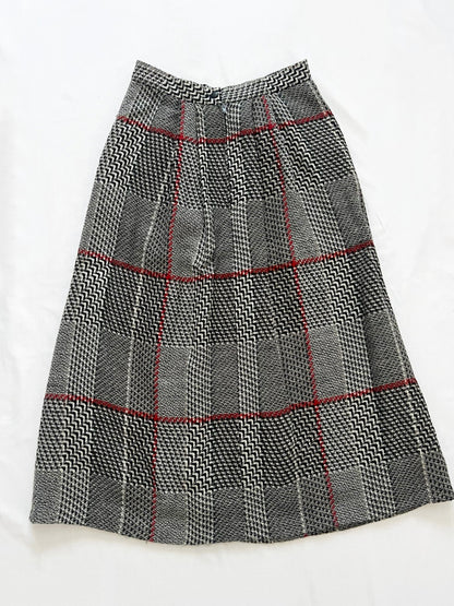 Gray wool skirt, Size XS-S