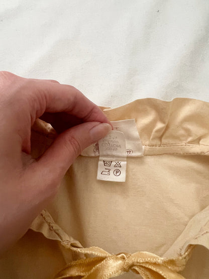 70s beige cotton t-shirt, Size S
