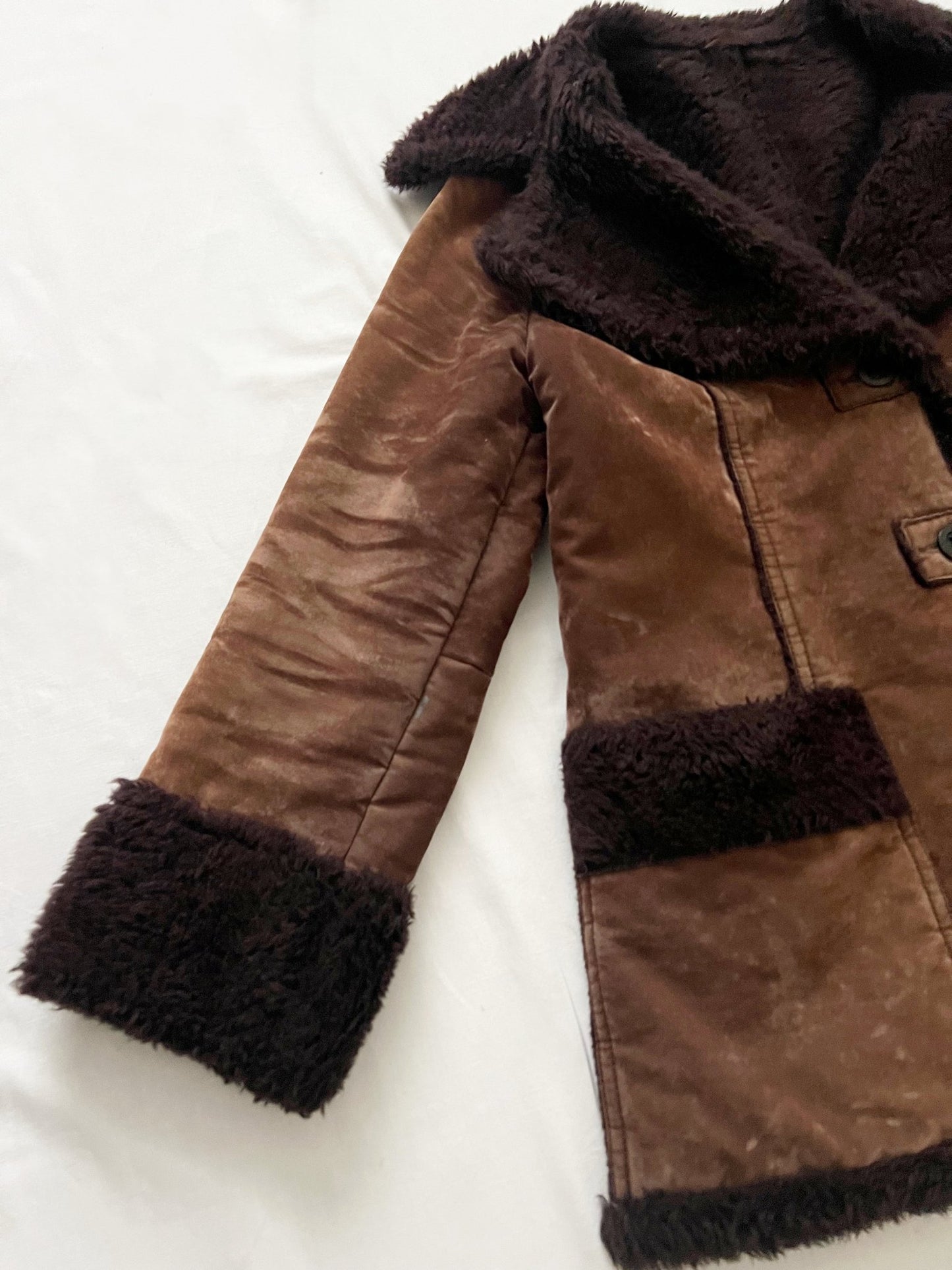 Dixi coat shearling jacket, Size S-M