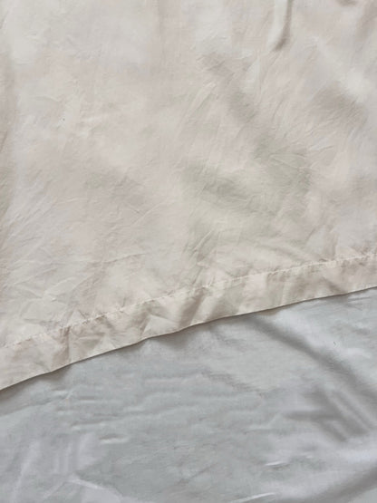 1920s silk white nightgown, Size M-L