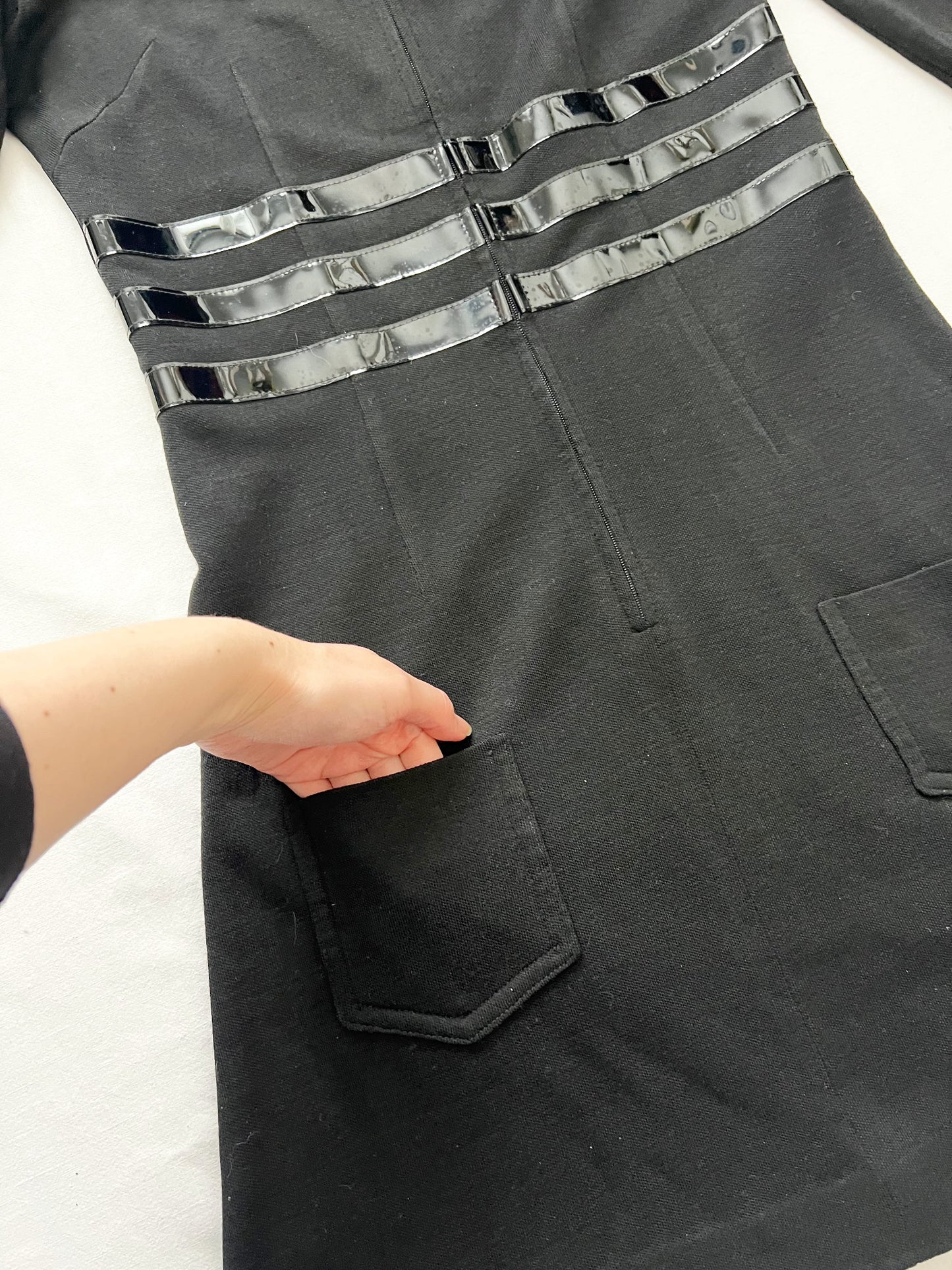 Black mini dress, Size XS