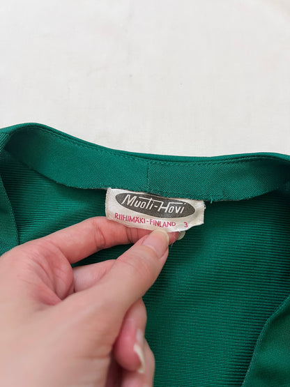 70s green top, Size XS-S