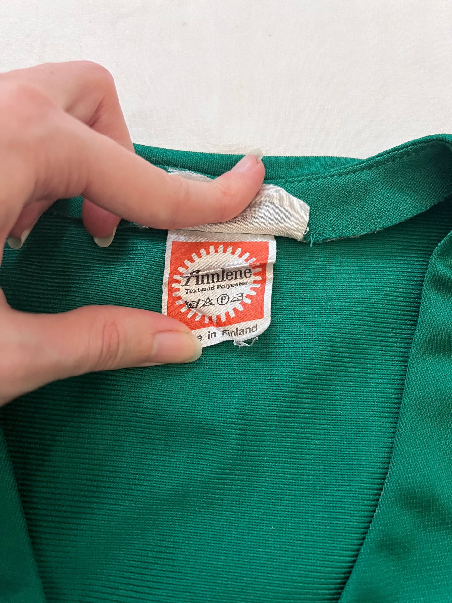 70s green top, Size XS-S