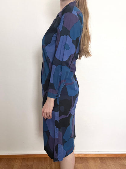70s Marimekko 100% cotton dress, Size XS-S