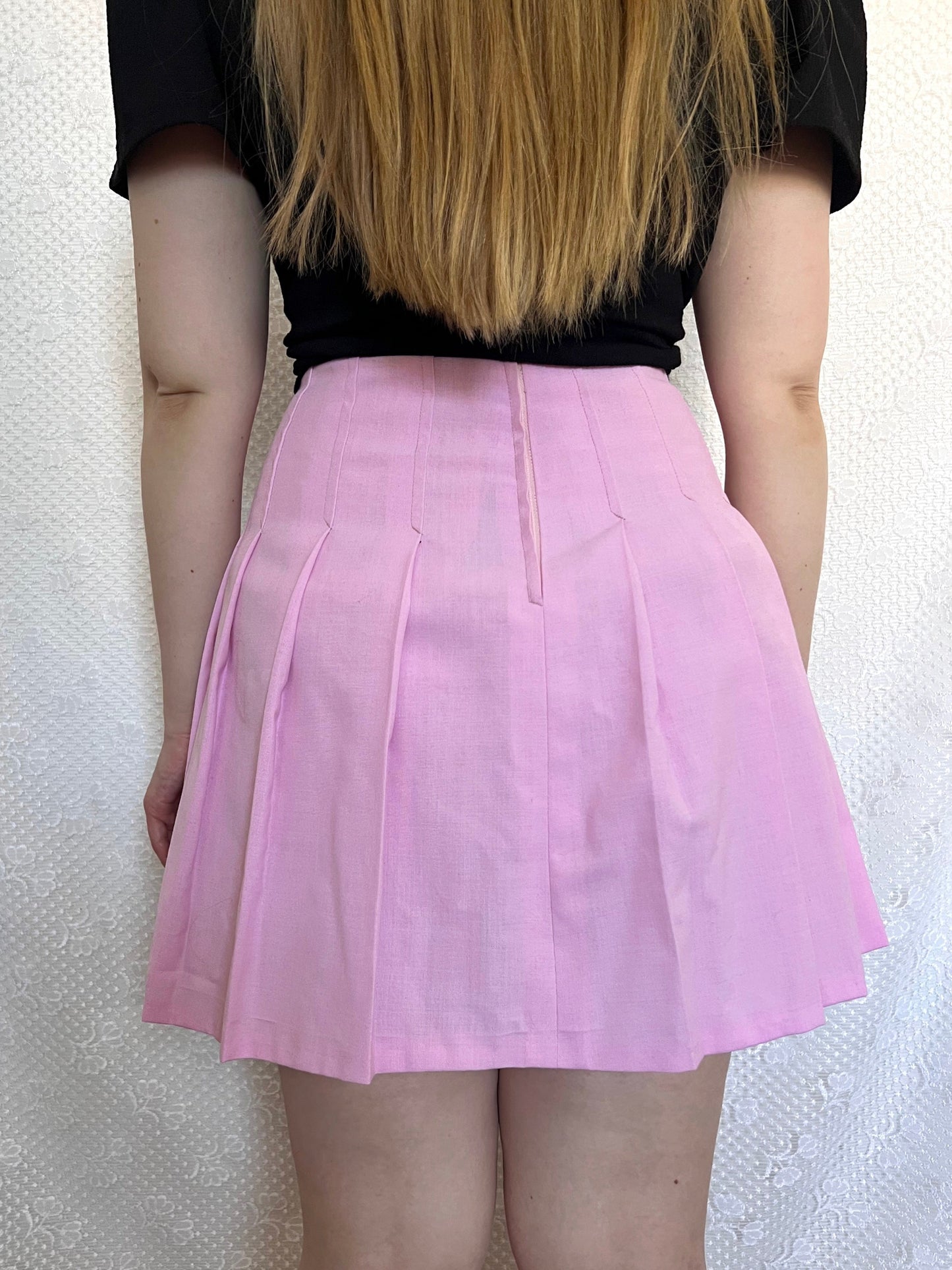 70s pink skirt, Size XS