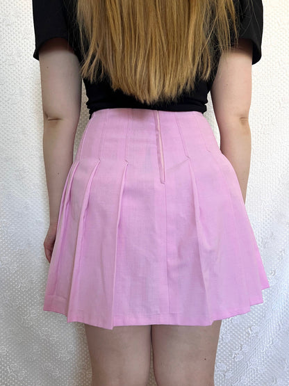 70s pink skirt, Size XS