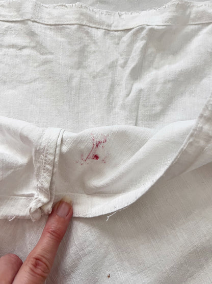 Antique Edwardian white skirt, Size XS