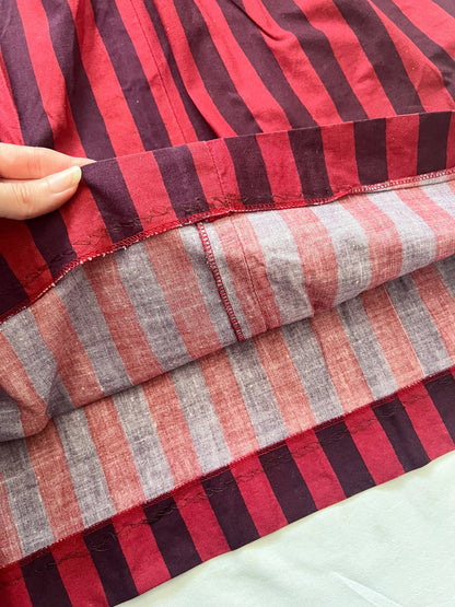 70s Marimekko striped dress, Size XS