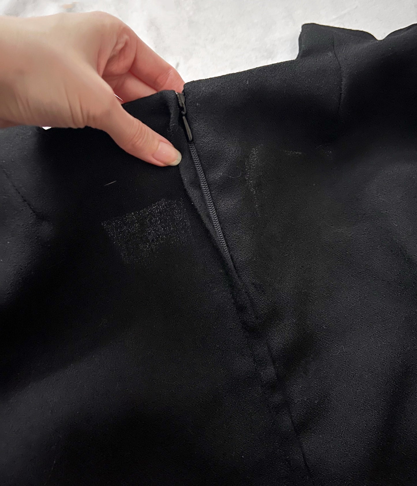 60s black and gold/bronze shimmery dress, Size S