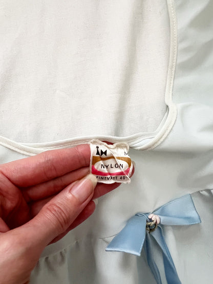 60s pale blue nightgown, Size M-L