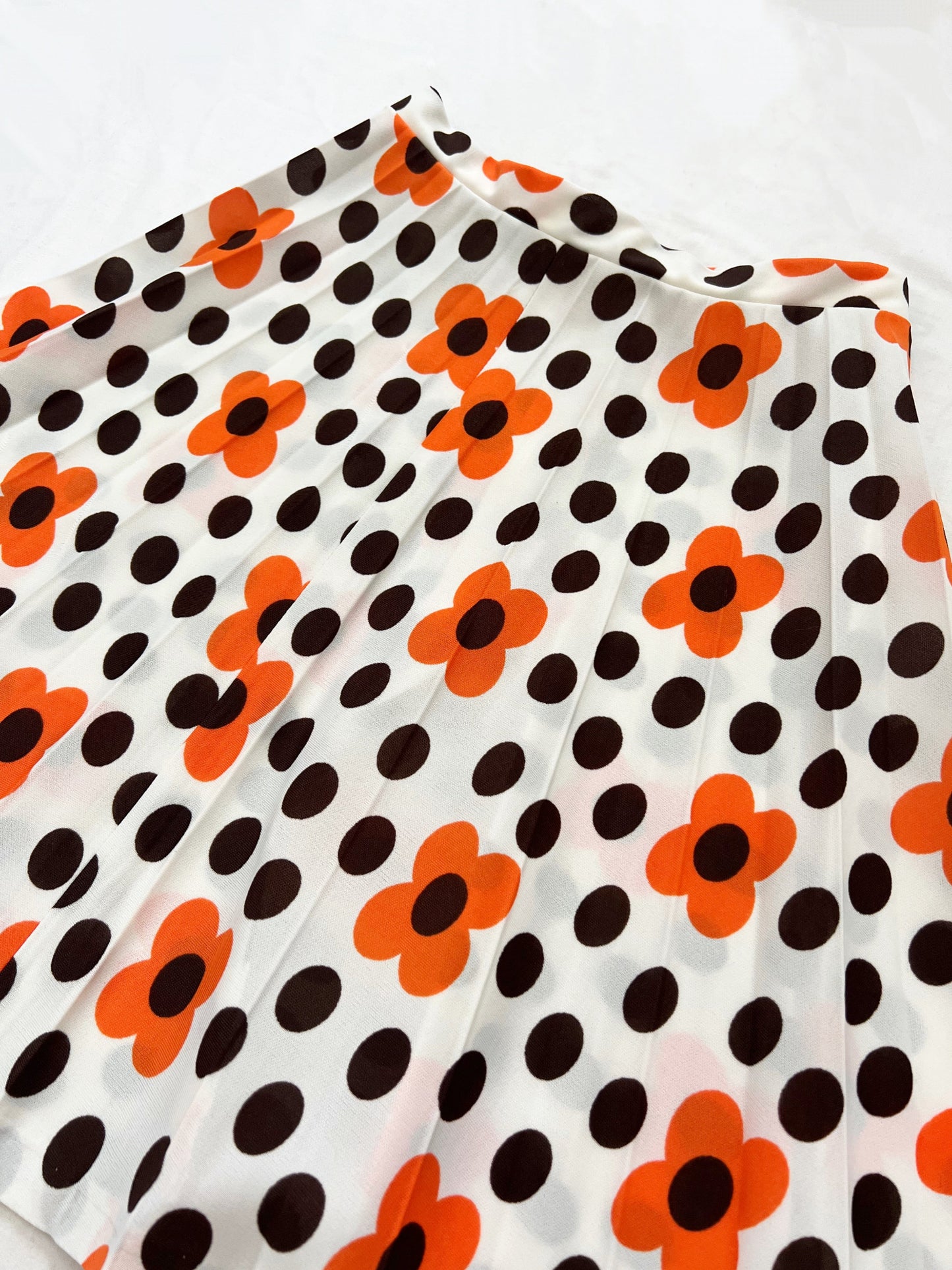 Flower mini skirt, Size XS
