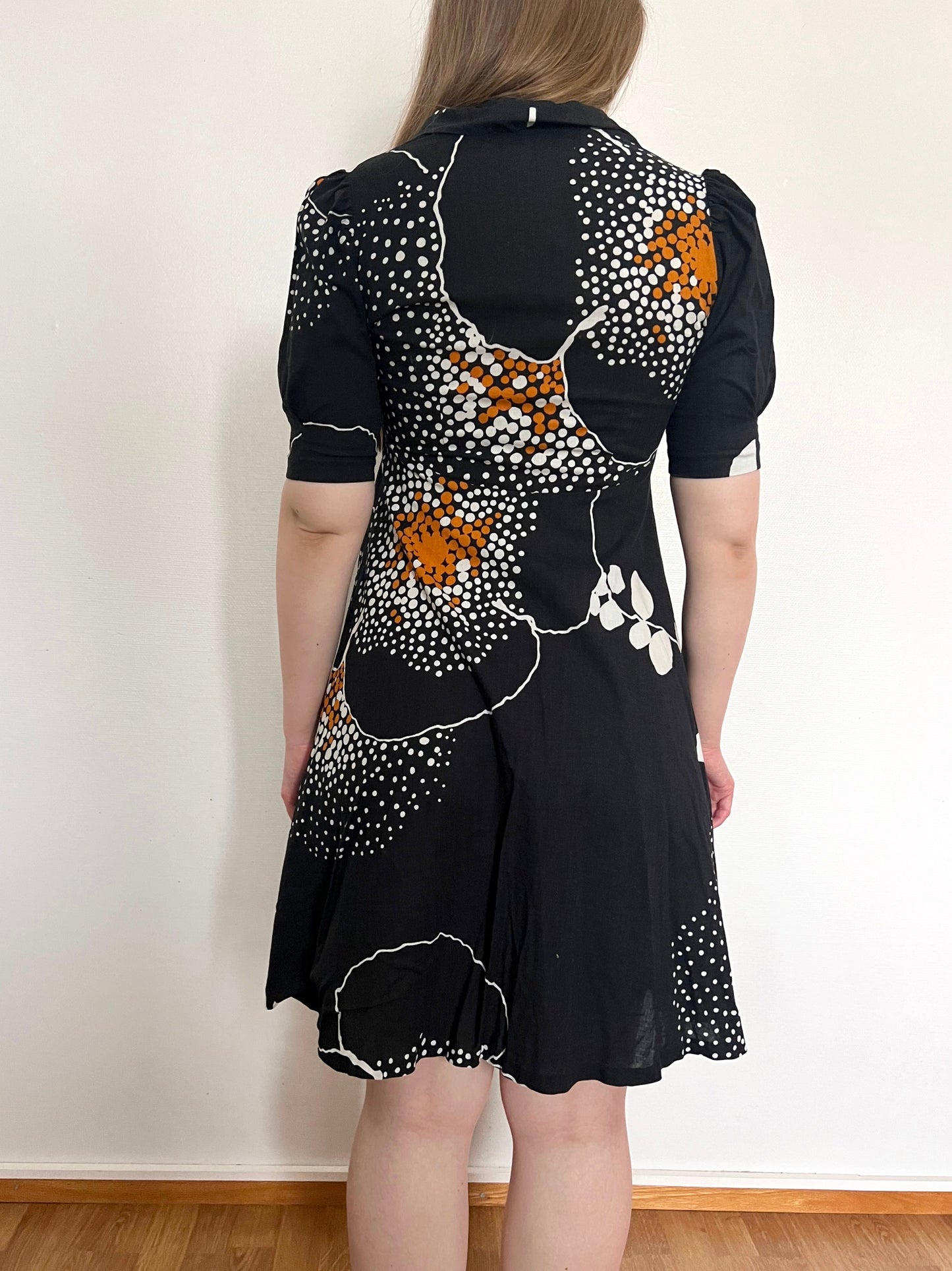70s Pia & Paula cotton dress, Size S