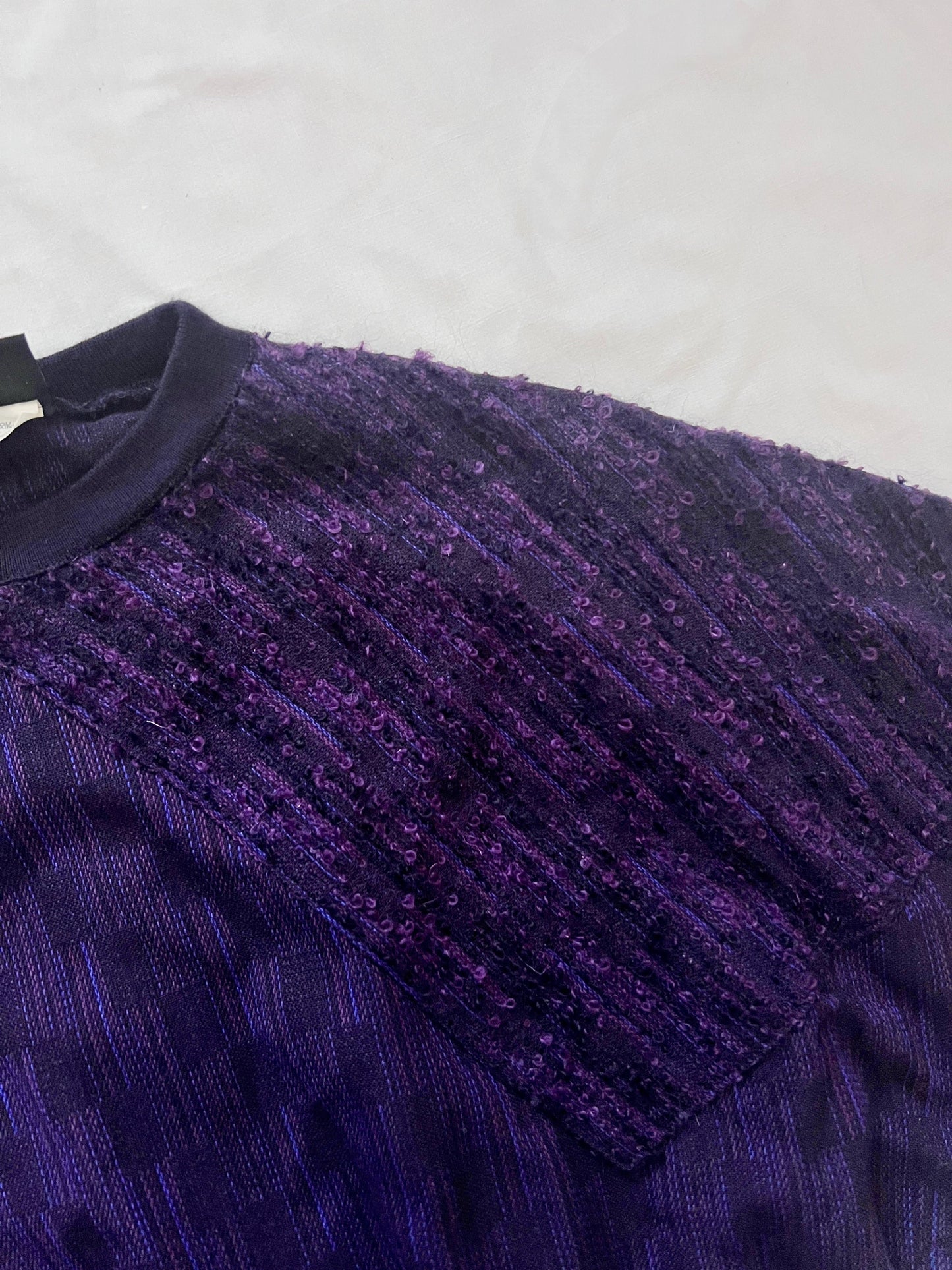 70s purple sweater, Size L-XL