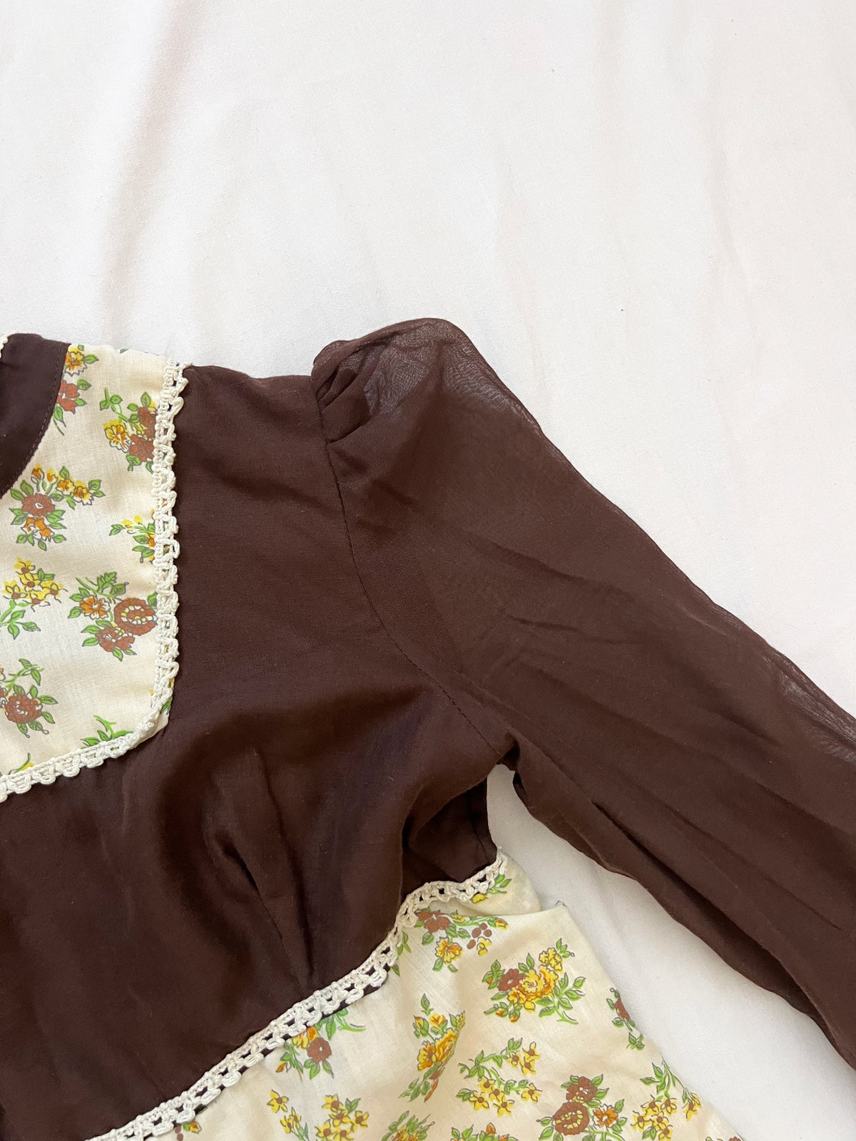 70s Victorian-inspired maxi dress, Size XS-S