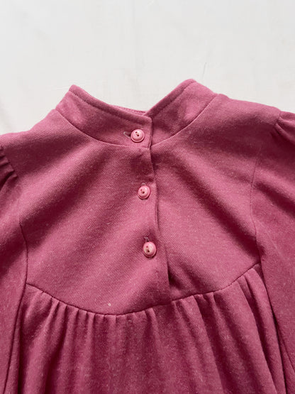 70s/80s pink dress, Size S-M