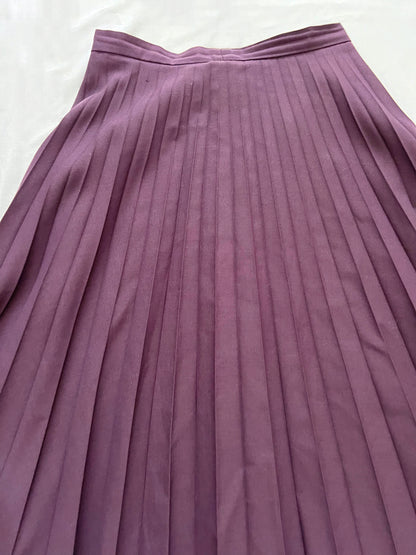 Purple midi skirt, Size M