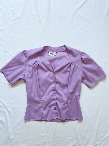 Purple sweetheart t-shirt, Size M