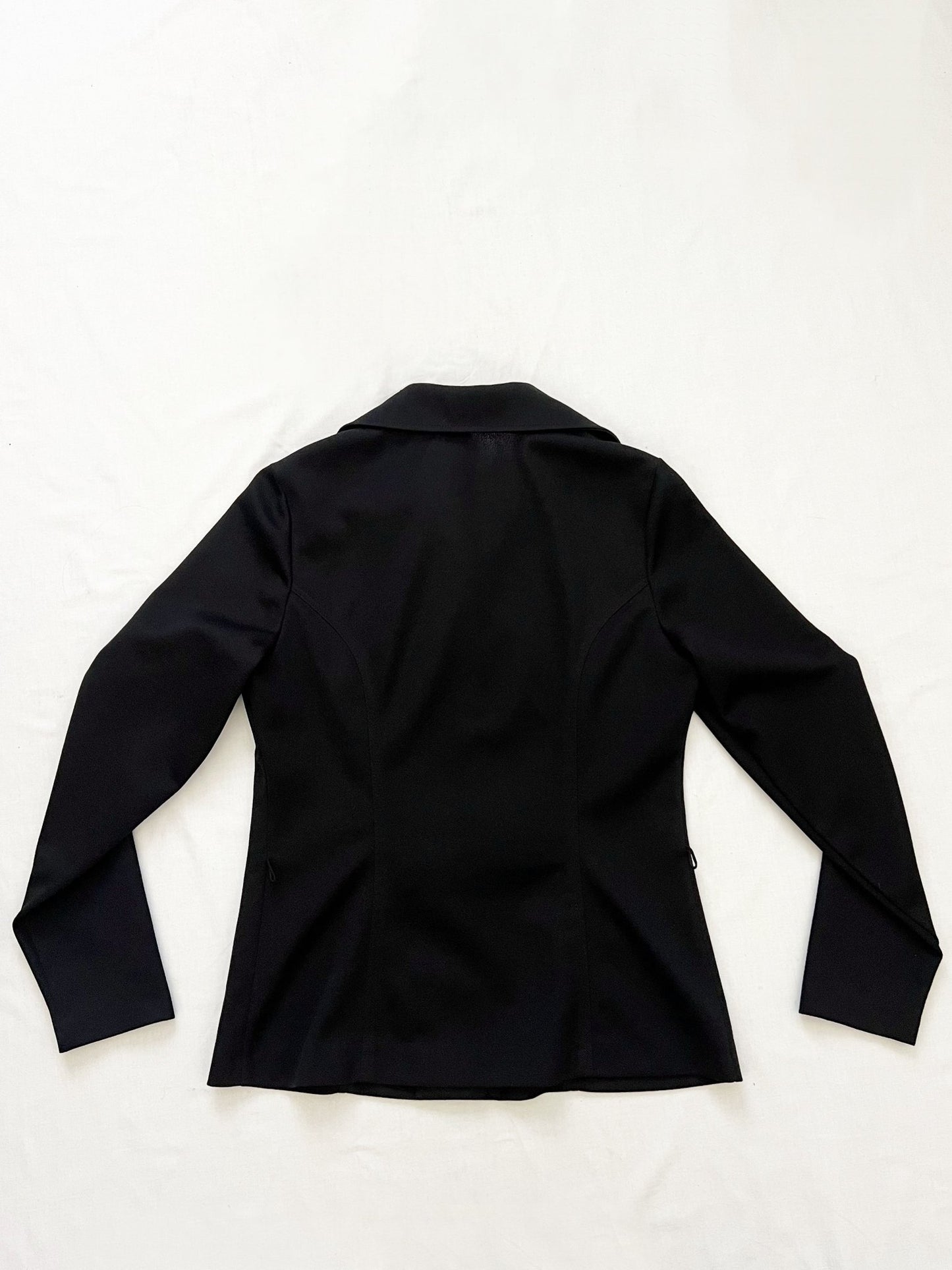 70s black shirt/suit, Size S